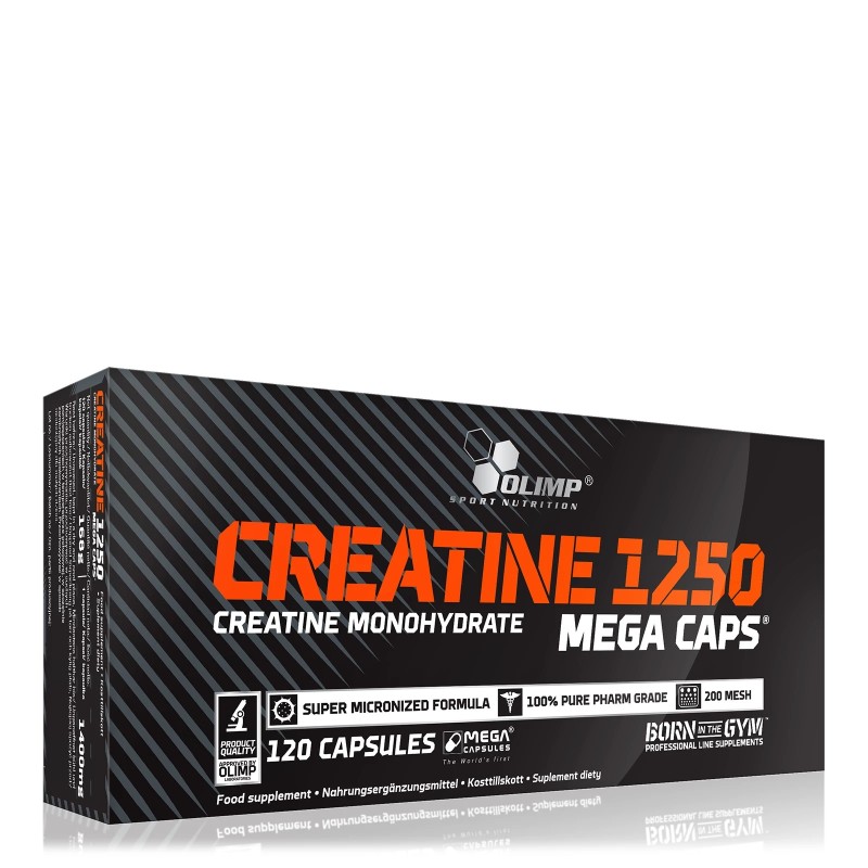 Creatine 1250 Mega Caps | BBike Belleville